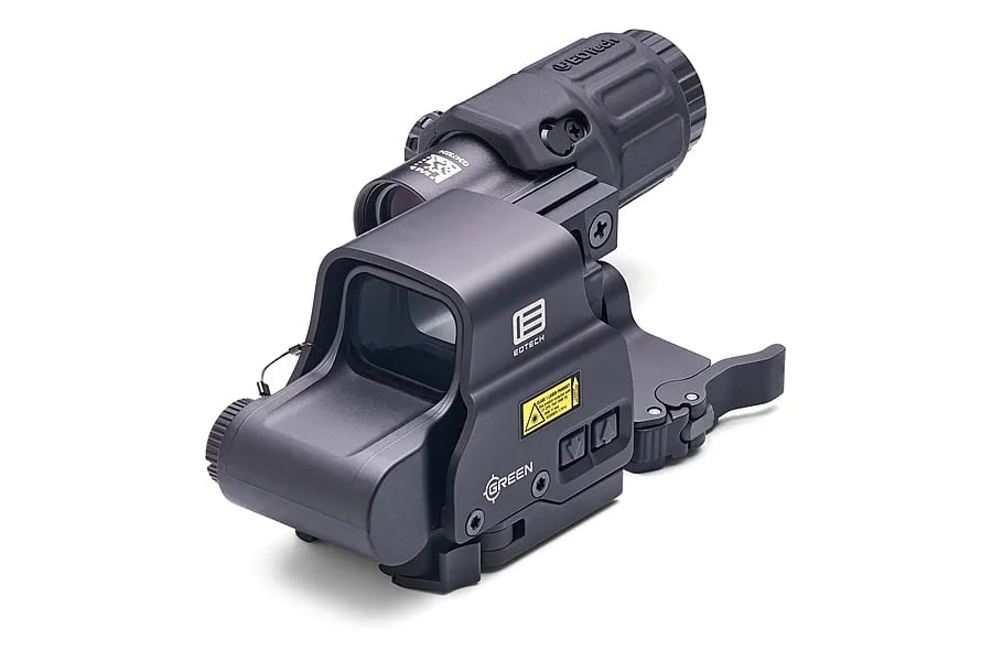 EOTech Holographic Hybrid Green Dot Sight with G33 Magnifier and STS Mount 